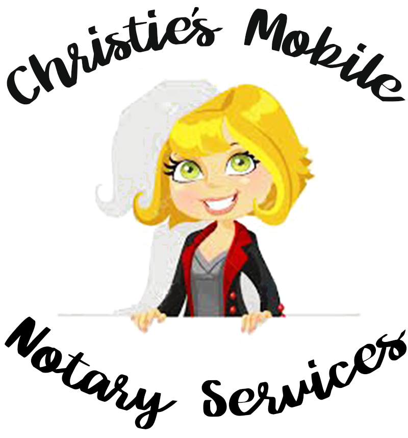 Christie's Mobile Notary Logo